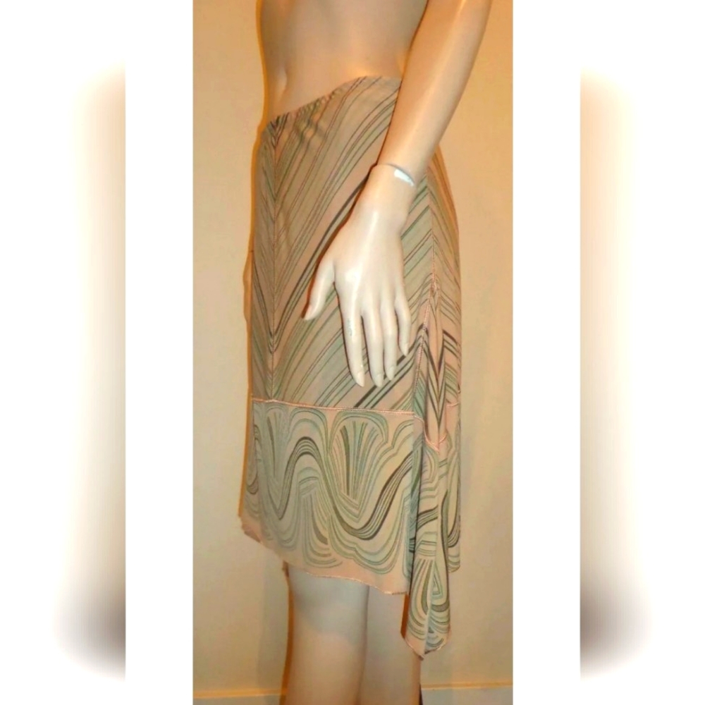 Max Studio Multi Color Asymmetrical Hem Slip On L… - image 6